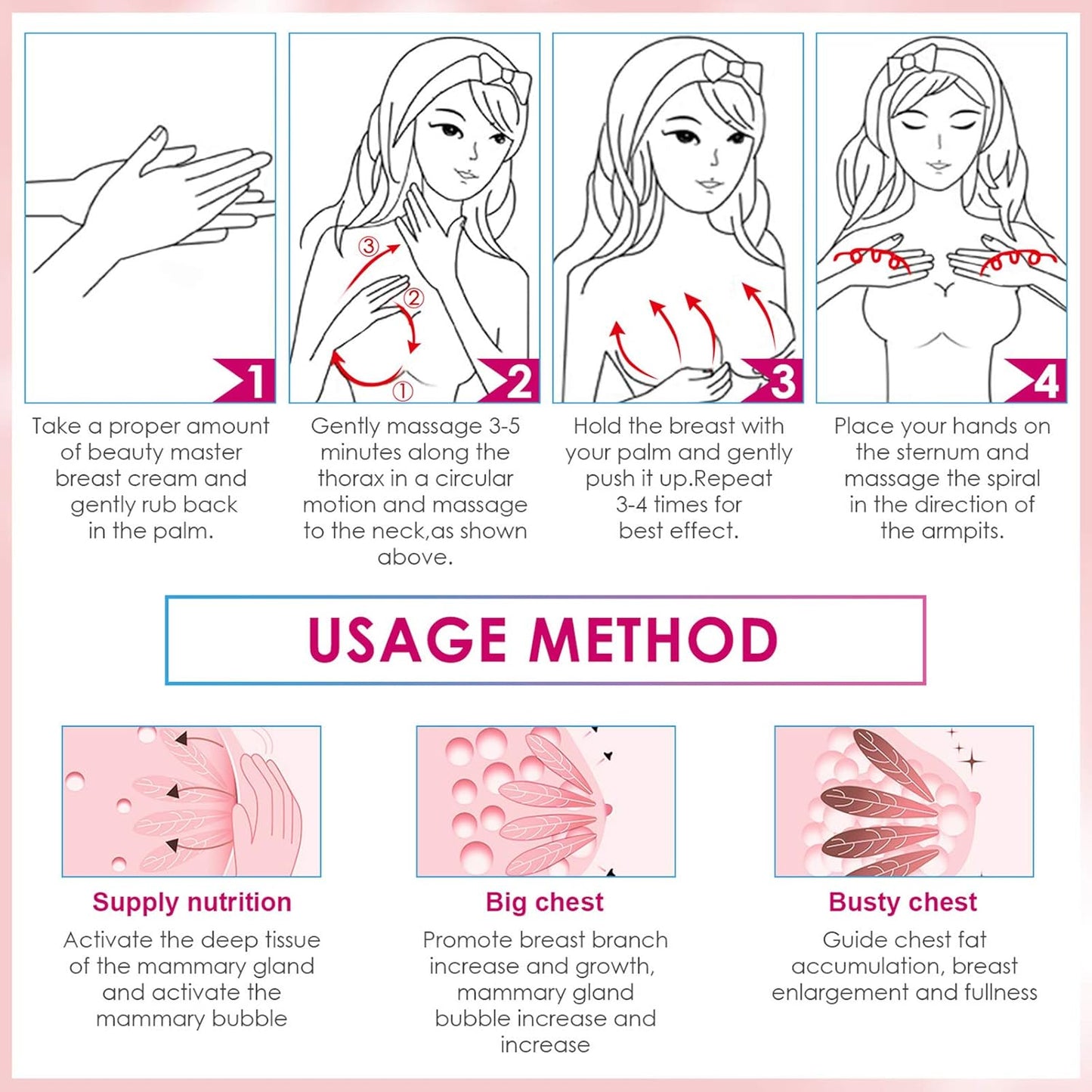 Breast Enhancement & Firmness Cream