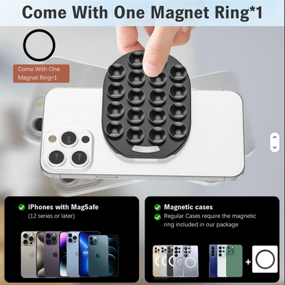 Magnetic Sticky Phone Suction Grip for M-Safe Case