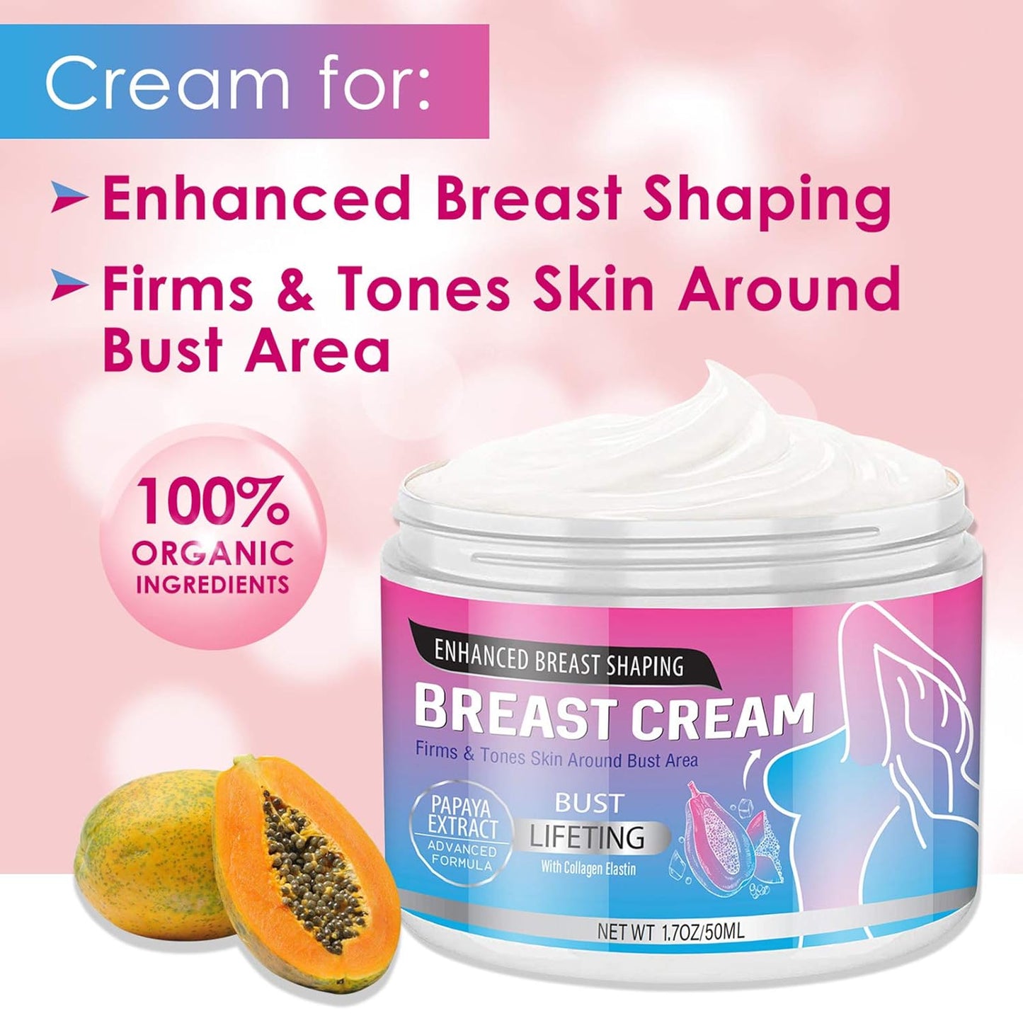 Breast Enhancement & Firmness Cream