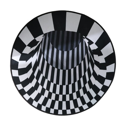 3D Space Round Carpet, Floor Mat Non-Woven